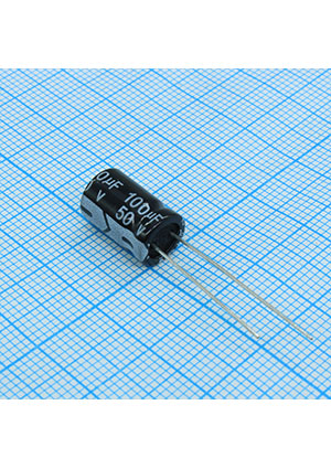 KM101M1HBKJ0812VBK, Radial, 50V 100uF /8*12/105 C