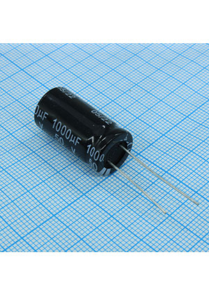 KM102M1HBKJ1325VBK, Radial, 50V 1000uF /13*25/105 C