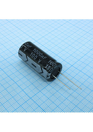 KM102M2ABKJ1840VBK, Radial, 100V 1000uF /18*40/105 C