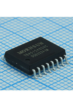 MORNSUN TDA51S485HC, SO16W интерфейсы RS485, RS423, RS422