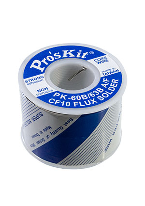 PK-60B10F, , Sn60/Pb40, d=1.0, 250.,  CF10
