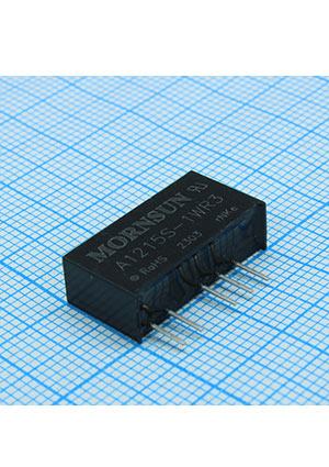 A1515S-1WR3, DC/DC преобразователи на печатную плату, корпус SIP5
