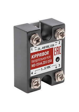 MD-0544.ZD3, Твердотельное реле малогабаритное для коммутации маломощной нагрузки 5A/440VAC