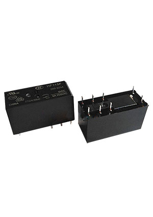 HF115F/024-2ZS4, ����, 24VDC, 2 form C, 2 pole 8A, �������� ��������� AgCdO, ����������� �������� ��