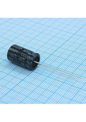 RAK102D1C10161P7AS00, Radial, 16V 1000uF /10*15/105 C