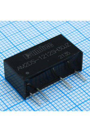 AM2DS-1212SH30JZ, DC/DC, 2��, ���� 10.8:13.2�, ����� 12�/0.016:0.167�, �������� 3000� DC, ��� 84%, �