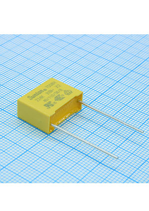 SUNTAN TS08H0A9224KEB0E0R, фильтр X2 0.22uF 10% 310Vac P:15mm конденсаторы помехоподавляющие