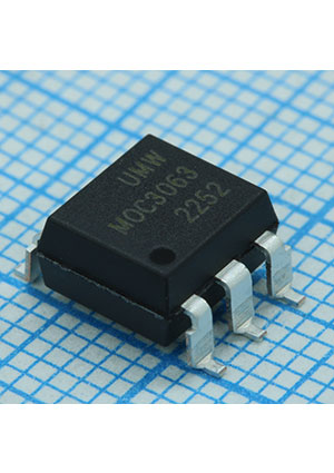MOC3023S-TA1, �������� ����������� 5�� 6SMD