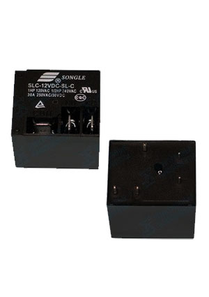 SONGLE SLC-12VDC-SL-C, HF105F-2/012D-1ZTF (SLC(T91)-12VDC-SL-C) 20А-конт.1С реле реле электромагнитные