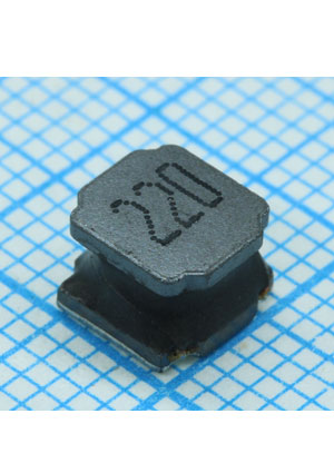 LPS6045-220M-1.9A, ������� ������������� SMD �������������� 100��� 22���� +20%, 1.9A, DCR 136.5���