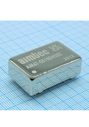 AM6T-0515DH35Z, DC/DC, 6��, ��.4.5:9�, ���.+15�/+0.2�, DIP24