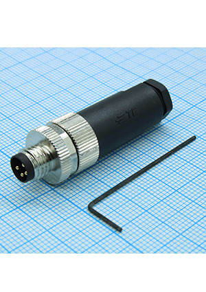 TE Connectivity T4011008041-000 разъемы цилиндрические