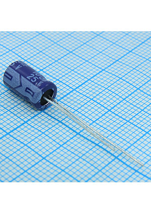 SL025M101E11PKKKS00R, Radial, 25V 100uF /6.3*11/85 C