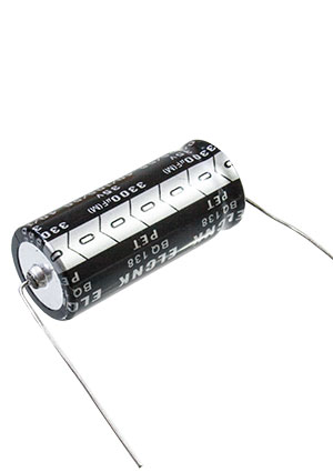 ELCNK TS13AE1V332MSB000R, Axial, 35V 3300uF /18*40/85 C конденсаторы электролитические аксиальные