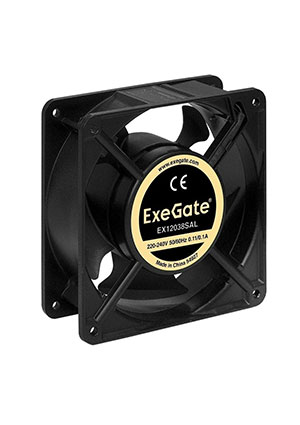 EX12038SAL, ���������� 220� ExeGate 120x120x38 ��, ��������� ����������, ������ 30��, 2600RPM, 42dBA