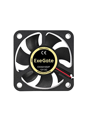 EX05010S2P, ���������� 12� DC ExeGate EX05010S2P (50x50x10 ��, Sleeve bearing (��������� ����������)