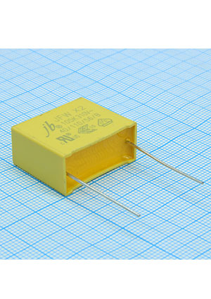 JB Capacitors JFW0A9105K225000B, фильтр X2 1.0uF 10% 310Vac p:22.5mm конденсаторы помехоподавляющие