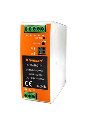0.0.0.6.18055, Klemsan  ; KPS-480-P; 1 Ph 24V 20A P