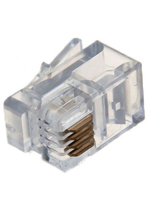 ��������� ExeGate PL11-4P4C-100 RJ-11 ���������� ������ (4P4C), ������, ��������� RJ-11 ���������� �