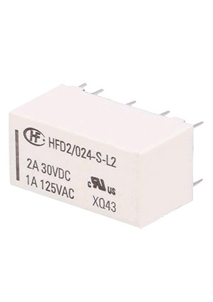 HFD2/024-M-L2-D, ����������� ����, 24 VDC, 250 V, 3A, = G6AK-274P DC24