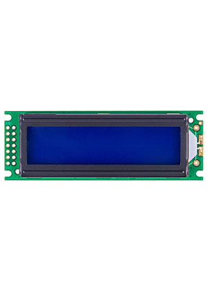 Sinda SDCB1602BWQ-R26, ЖКИ 16х2 символьный англо-русский с подсветкой ЖК индикаторы знакосинтезирующие