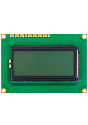 Sinda SDCB1604GYZ-R03, ЖКИ 16х4 символьный англо-русский с подсветкой ЖК индикаторы знакосинтезирующие