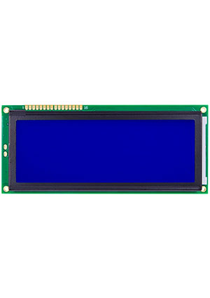 Sinda SDCB2004BWE-R07, ЖКИ 20х4 символьный англо-русский с подсветкой ЖК индикаторы знакосинтезирующие
