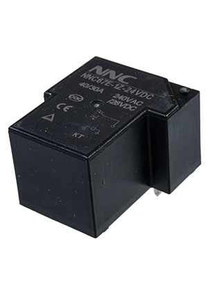 NCR NNC67E-1Z 24VDC, Реле, 24В, 240В АС, 30А, 1FormC, =NRP15-C-24D реле автомобильные