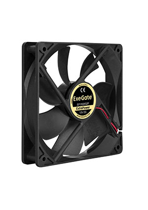 ���������� ExeGate ExtraPower EP12025S2P, 120x120x25 ��, ��������� ���, ���������� 12� ExtraPower, 1
