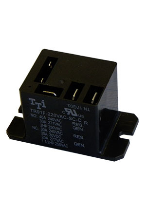 TTI TR91F-220VAC-SC-C-R, реле220/40A,240VAC реле автомобильные