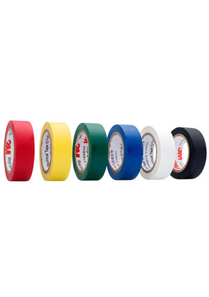 3M temflex 1500 18mm black, изолента ПВХ 18мм черная 10м клейкая лента, изолента