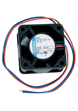 ���������� Ebmpapst 412 12v 80mA 1W 40x20 2pin, ���������� Ebmpapst 412 12v 80mA 1W 40x20 2pin