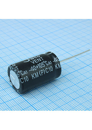 KM472M1EBKJ1625EBK, Radial, 25V 4700uF /16*25/105 C