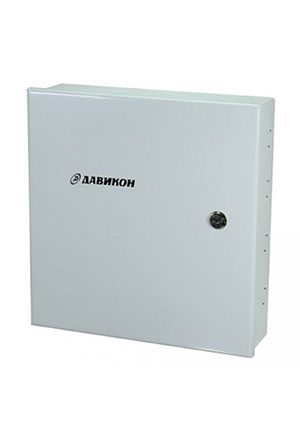 Давикон ИВЭП-1280C-V16-17, Блок питания 12В 8А резервированный, под 1 шт. АКБ 17А*ч, 16 каналов по 12В AC-DC источники с резервированием