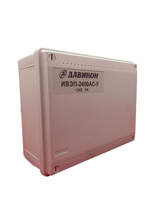 Давикон ИВЭП-2450АС-У, Блок питания AC 24V 5a (24В до 5А переменного тока), уличный, для поворотных видеокам сетевые адаптеры