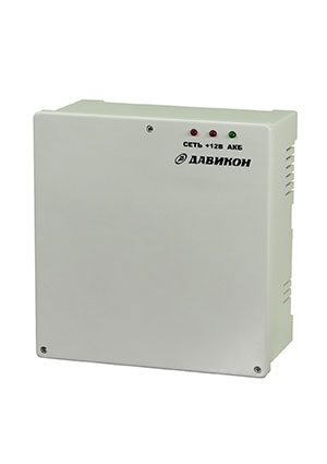 Давикон ИВЭПР-1230СП, Блок питания резервированный 12В 3А AC-DC источники с резервированием