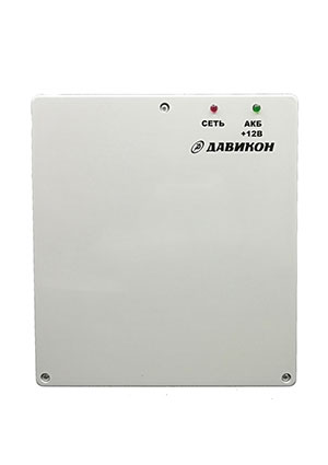 Давикон ИВЭПР-1240АП-V4, Блок питания резервированный 12В 4А,  пластиковы корпус, 4 распределенных выхода до AC-DC источники с резервированием