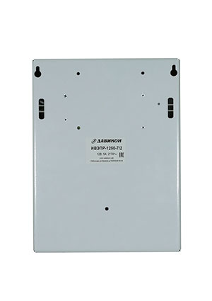 Давикон ИВЭПР-1250-7/2, Блок питания резервированный 12В 5А, металлический корпус, под 2шт. АКБ 7Ач AC-DC источники с резервированием