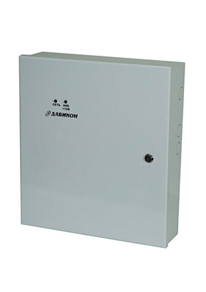 Давикон ИВЭПР-1250С-17, Блок питания резервированный 12В 5А,  металлический корпус, регулировка выходного на AC-DC источники с резервированием