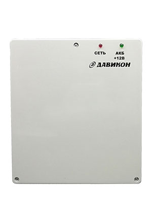 Давикон ИВЭПР-1250СП, Блок питания резервированный 12В 5А AC-DC источники с резервированием
