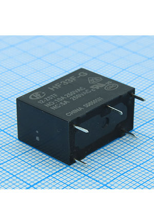 HF33F-G/24-ZTF, ������������� ����, �������, ��� �������, SPDT, 24� DC, 10�