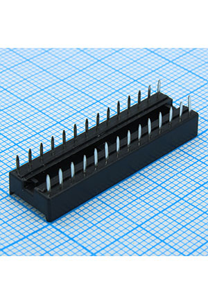 DS1009-28AT1NS-0A2, Панели установочные для микросхем, корпус DIP28