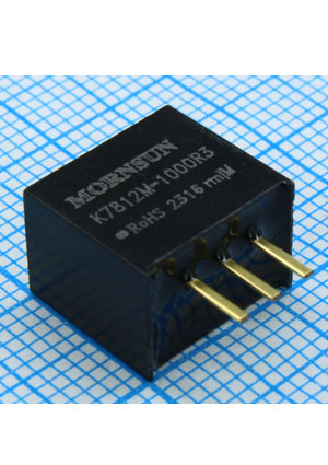 K b 7812  b M-1000R3, DC DC    ,  SIP3