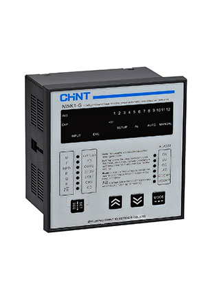 CHINT 263783, Регулятор реактивной мощности NWK1-GR-16GB с 16-тью контурами RS-485 комплектующие для компенсации реактивной мощности