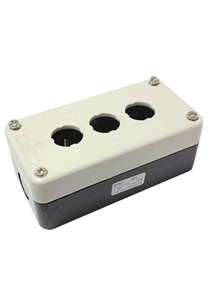 CHINT 575577, Корпус для кнопок NP2 3 места NP2-B03 кнопочные посты