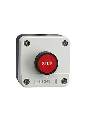 CHINT 573933, Кнопочный пост NP2-B114, 1НЗ кнопочные посты