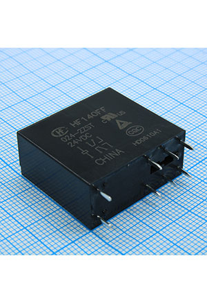 HF140FF/024-2ZST, ���� �������, 10 A, 24 �, ��� ������ �� ������������