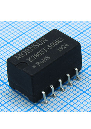 K7803T-500R3, DC/DC преобразователи на печатную плату, корпус SMD10