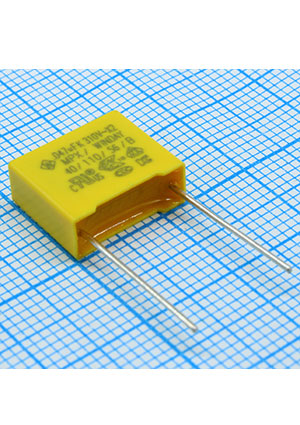 AnXon SMXVG473KC2X1AB1015, фильтр X2 0.047uF 10% 310Vac P:10mm конденсаторы помехоподавляющие