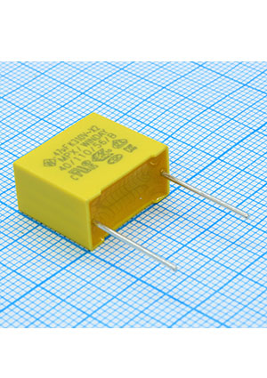 AnXon SMXVG474KD5XXAB1515, фильтр X2 0.47uF 10% 310Vac P:15mm конденсаторы помехоподавляющие